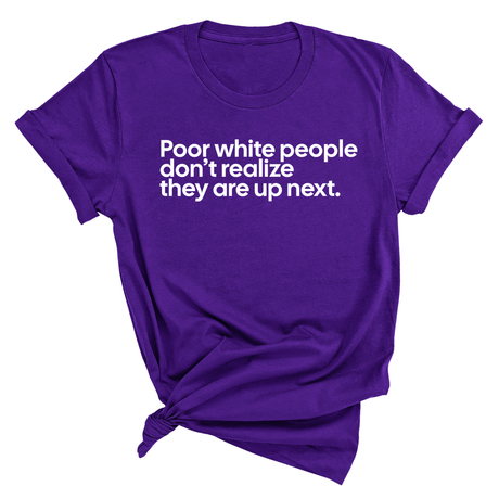 Poor white people don’t realize they are up next Unisex Tee-T-Shirt-The Original God Ain't Petty But I Am