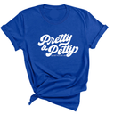 Pretty & Petty Unisex Tee-T-Shirt-The Original God Ain't Petty But I Am