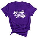 Pretty & Petty Unisex Tee-T-Shirt-The Original God Ain't Petty But I Am