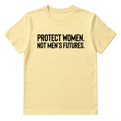 Protect Women. Not Men’s Futures Unisex Tee-T-Shirt-The Original God Ain't Petty But I Am