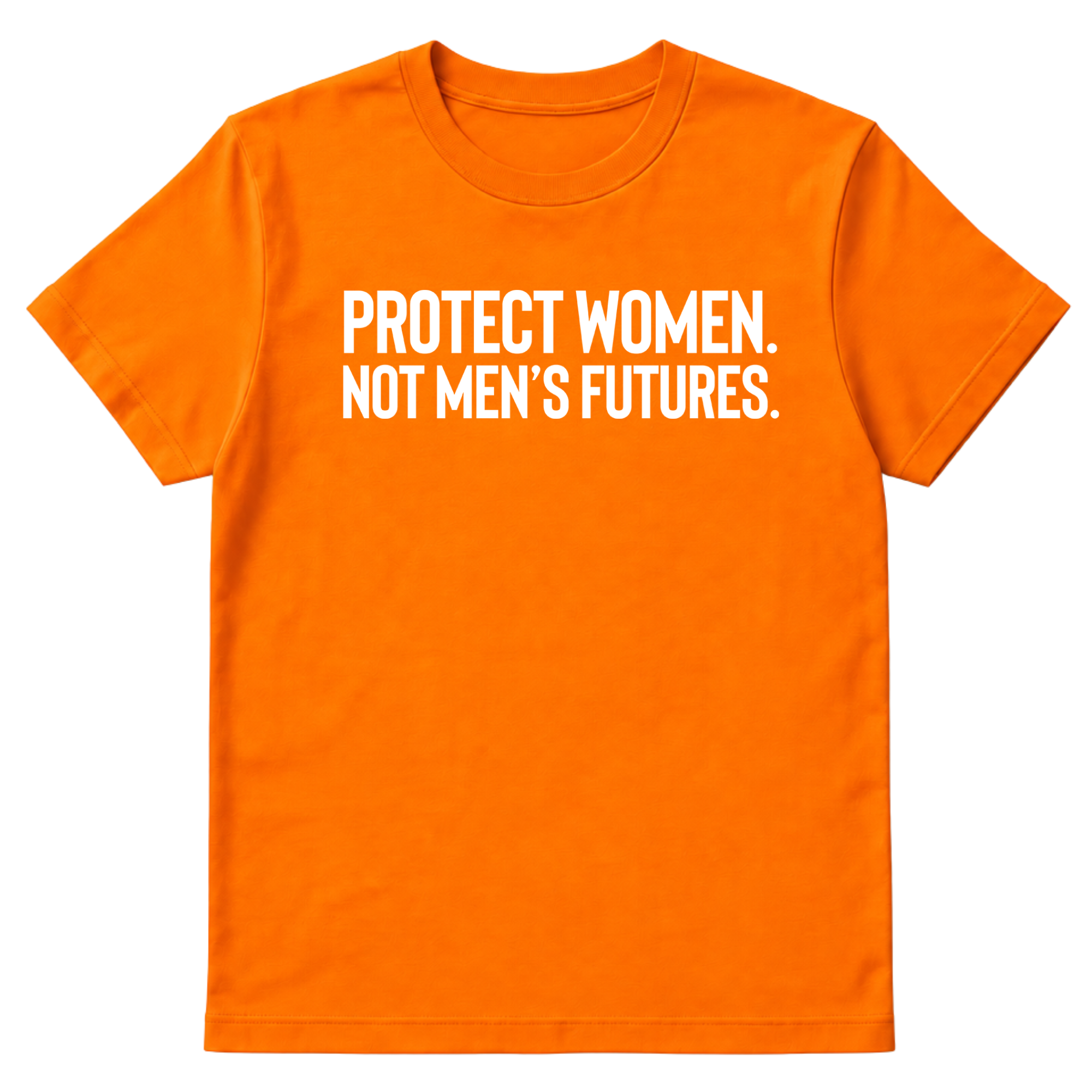 Protect Women. Not Men’s Futures Unisex Tee-T-Shirt-The Original God Ain't Petty But I Am