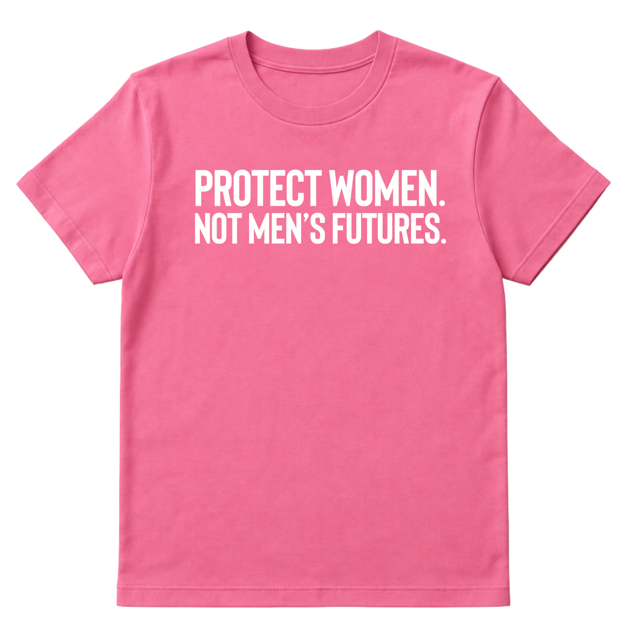 Protect Women. Not Men’s Futures Unisex Tee-T-Shirt-The Original God Ain't Petty But I Am