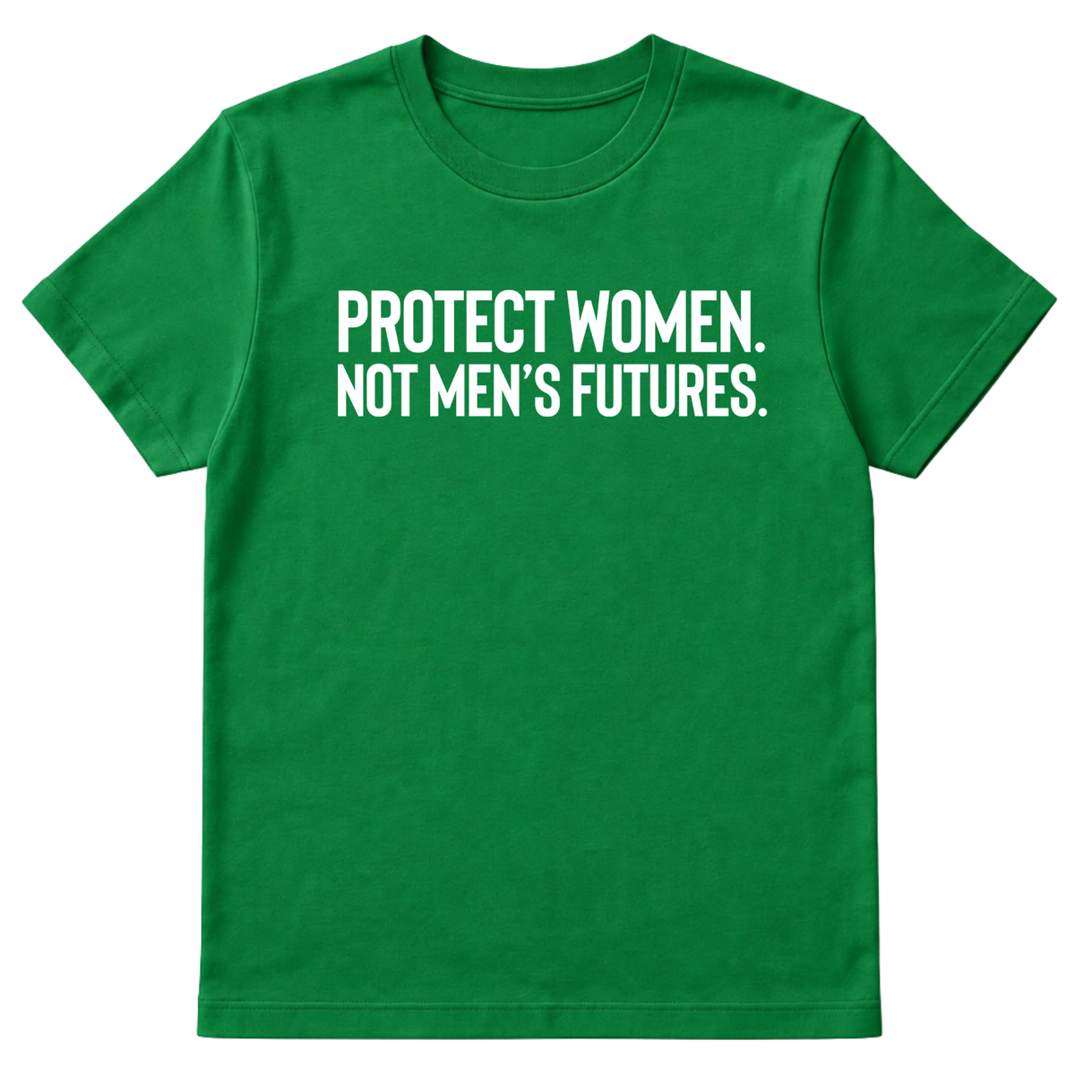 Protect Women. Not Men’s Futures Unisex Tee-T-Shirt-The Original God Ain't Petty But I Am