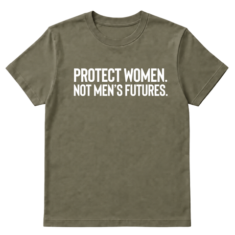Protect Women. Not Men’s Futures Unisex Tee-T-Shirt-The Original God Ain't Petty But I Am