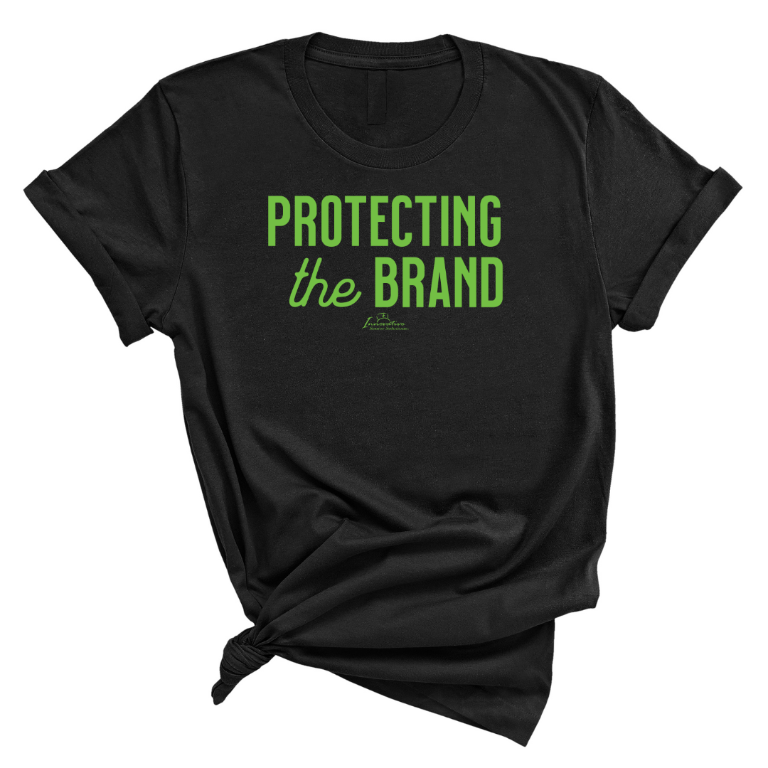 Protecting the Brand Unisex Tee (ISS) (CUSTOMS)-T-Shirt-The Original God Ain't Petty But I Am