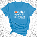 Pumpkin Spice and a Petty life Unisex Tee-T-Shirt-The Original God Ain't Petty But I Am