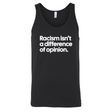 Racism isn't a Difference of Opinion Unisex Tank Top-T-Shirt-The Original God Ain't Petty But I Am