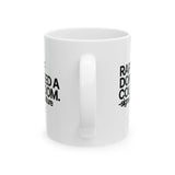 Rap Beef Don't Need a Courtroom Mug 11oz (White & Black)-Mug-The Original God Ain't Petty But I Am