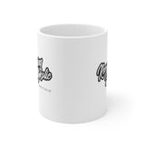 Recovering Pettyholic Mug 11oz (White/Black)-Mug-The Original God Ain't Petty But I Am