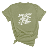 Remix Imagine being scared of diversity but not dictatorship Unisex Tee-T-Shirt-The Original God Ain't Petty But I Am