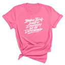 Remix Imagine being scared of diversity but not dictatorship Unisex Tee-T-Shirt-The Original God Ain't Petty But I Am