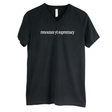 Renounce YT Supremacy *BLACK V-NECK* Unisex Tee-T-Shirt-The Original God Ain't Petty But I Am