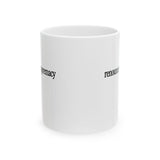 Renounce YT Supremacy, Mug 11oz (White & Black)-Mug-The Original God Ain't Petty But I Am