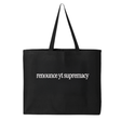 Renounce YT Supremacy Tote bag-Tote Bag-The Original God Ain't Petty But I Am