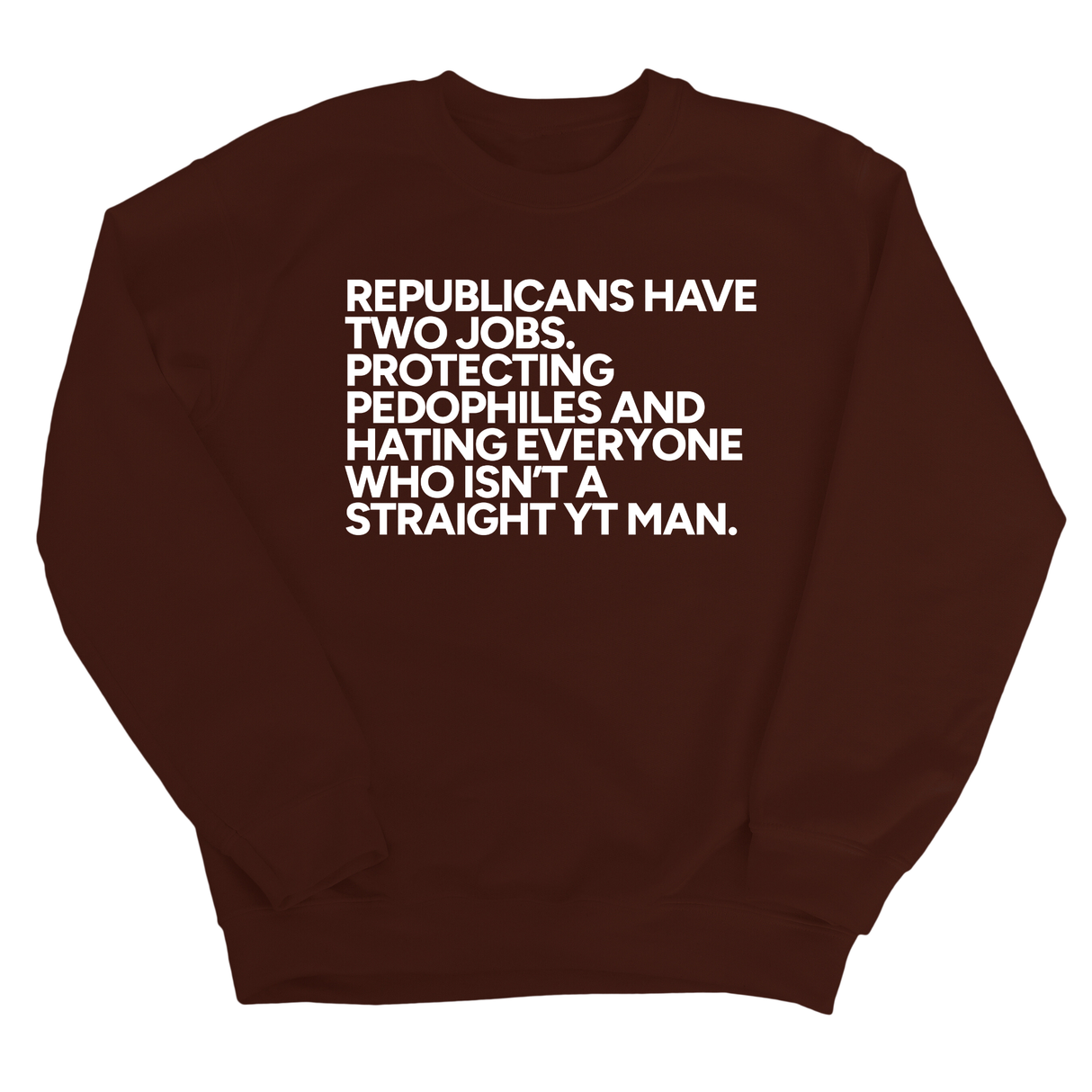 Republicans have two jobs. Protecting pedophiles and hating everyone who isn't a straight YT man Unisex Sweatshirt-Sweatshirt-The Original God Ain't Petty But I Am