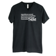 Republicans would rather lose everything than share anything. Outvote Them! *BLACK V-NECK* Unisex Tee-T-Shirt-The Original God Ain't Petty But I Am