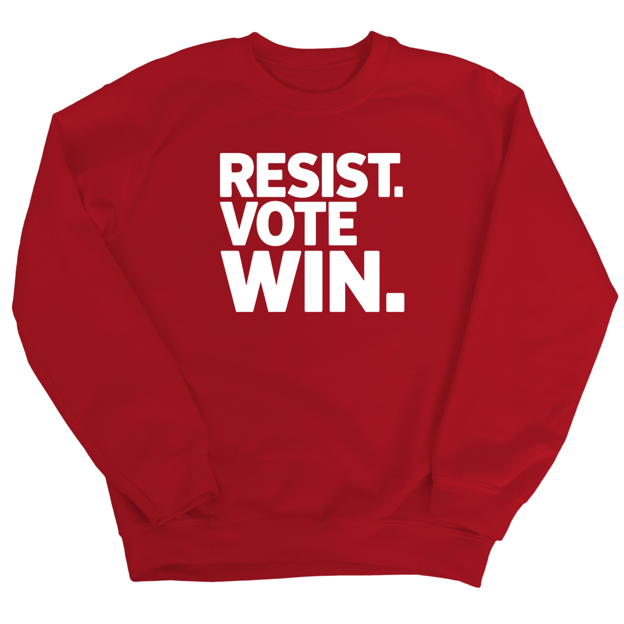 Resist. Vote. WIN Unisex Sweatshirt-Sweatshirt-The Original God Ain't Petty But I Am