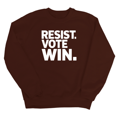 Resist. Vote. WIN Unisex Sweatshirt-Sweatshirt-The Original God Ain't Petty But I Am