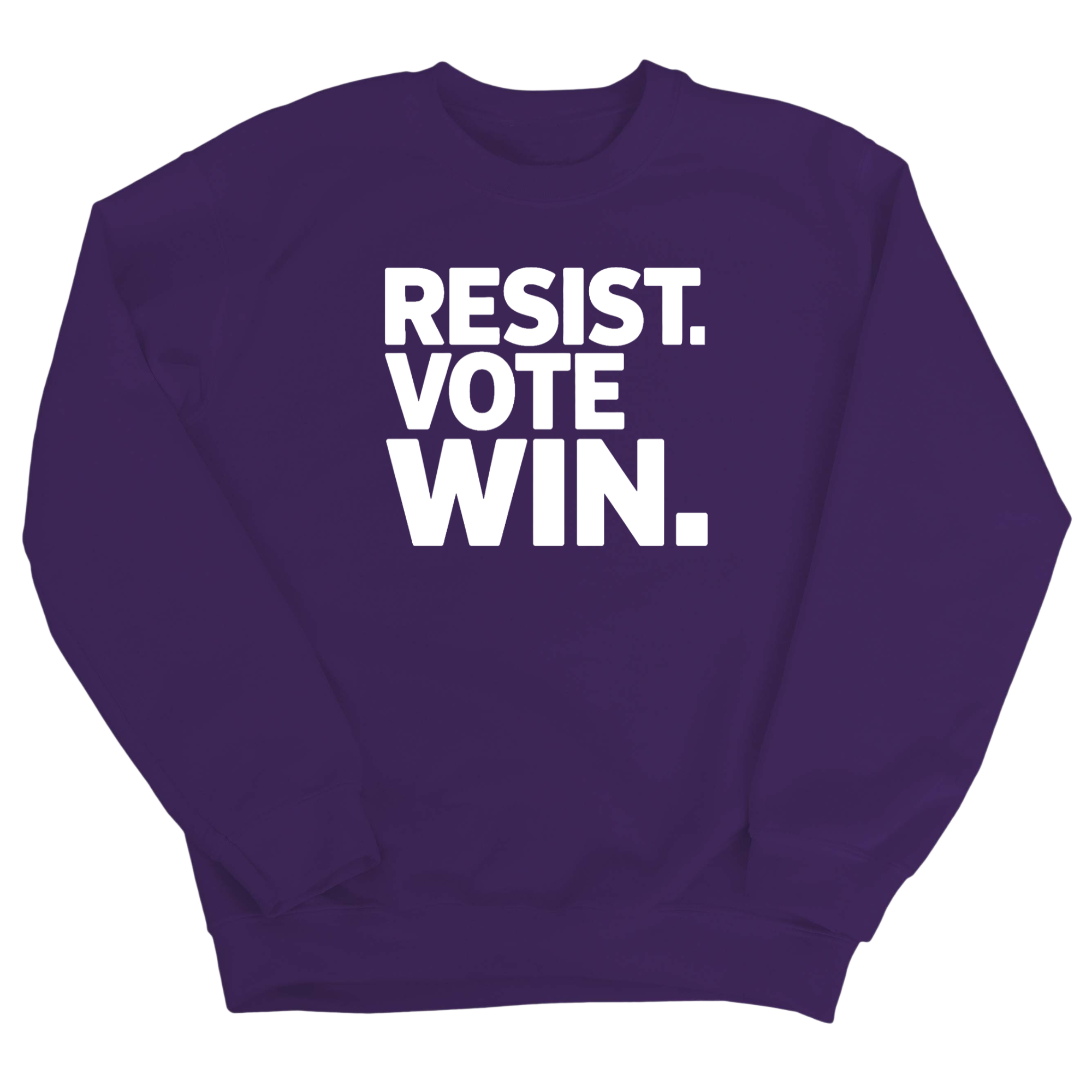Resist. Vote. WIN Unisex Sweatshirt-Sweatshirt-The Original God Ain't Petty But I Am