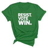 Resist. Vote. WIN Unisex Tee-T-Shirt-The Original God Ain't Petty But I Am