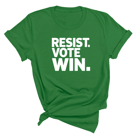 Resist. Vote. WIN Unisex Tee-T-Shirt-The Original God Ain't Petty But I Am