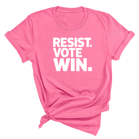 Resist. Vote. WIN Unisex Tee-T-Shirt-The Original God Ain't Petty But I Am
