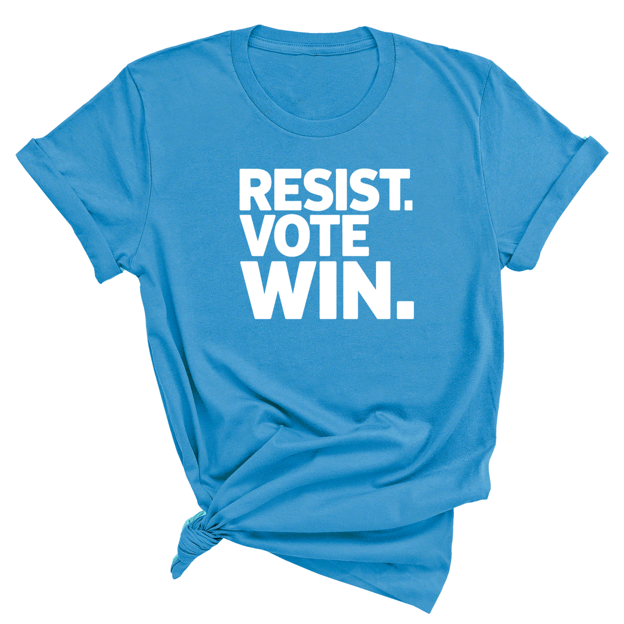 Resist. Vote. WIN Unisex Tee-T-Shirt-The Original God Ain't Petty But I Am