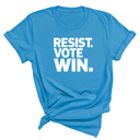 Resist. Vote. WIN Unisex Tee-T-Shirt-The Original God Ain't Petty But I Am