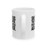 She told us this would happen. People still voted against her Mug 11oz (White & Black)-Mug-The Original God Ain't Petty But I Am