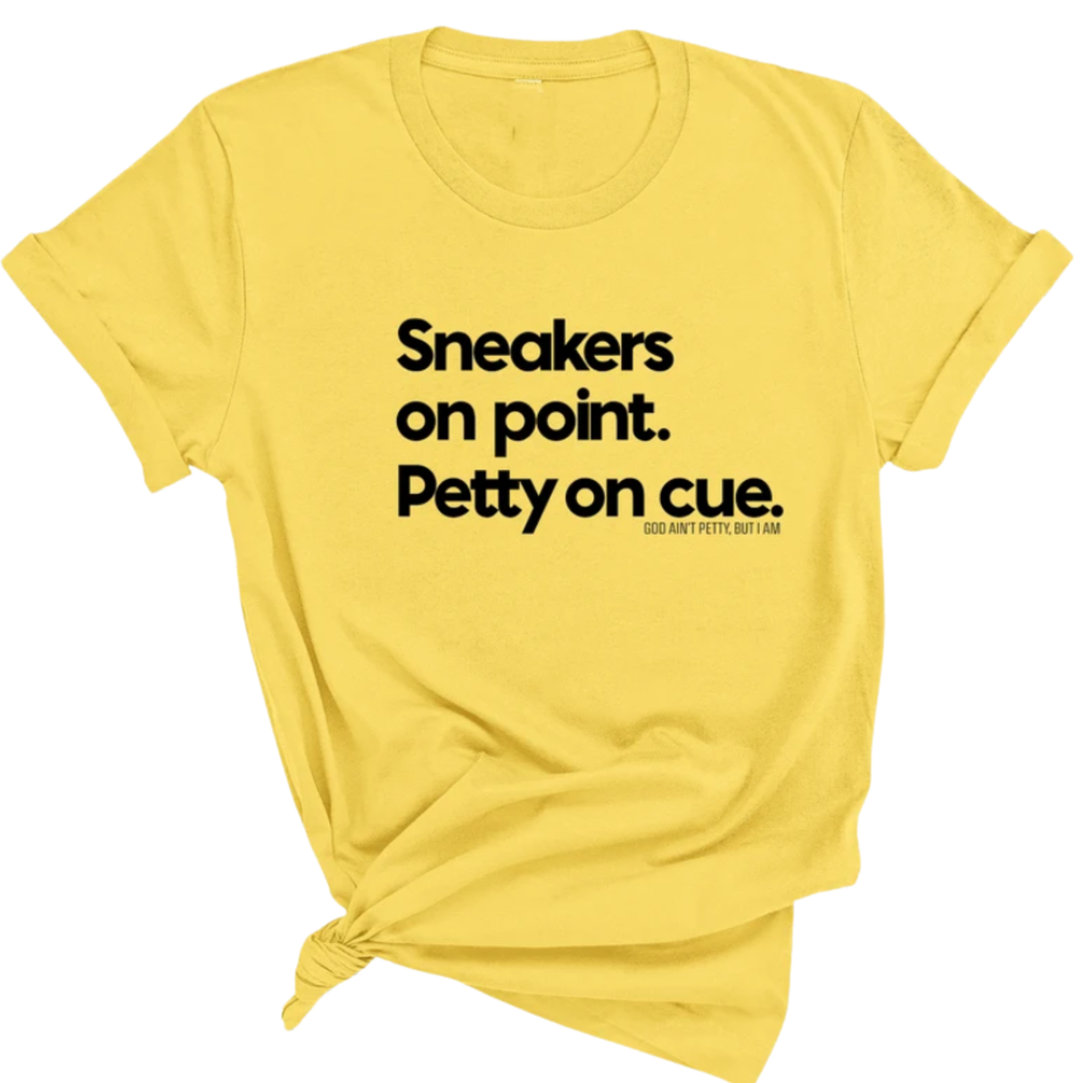 Sneakers on point. Petty On Cue Unisex Tee