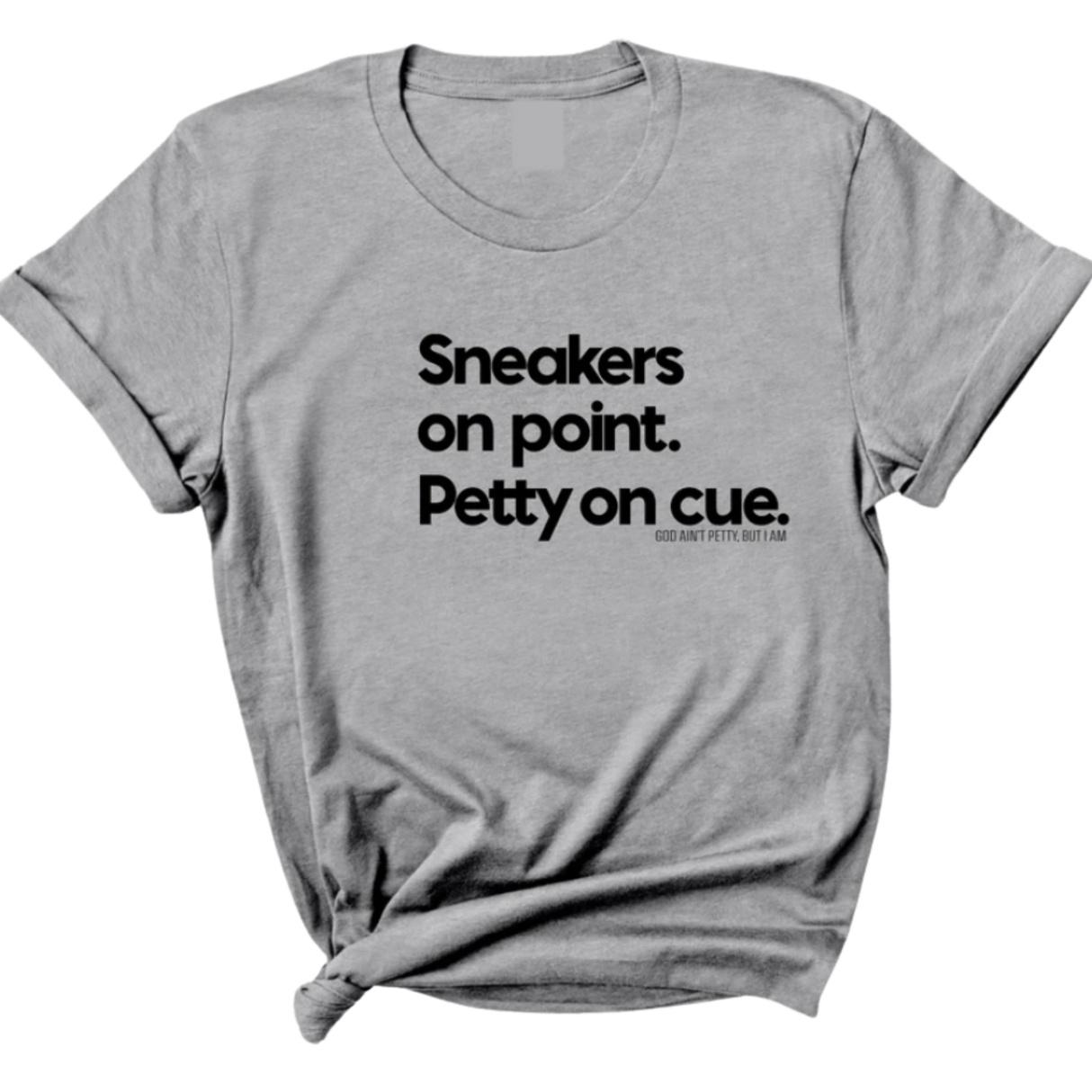 Sneakers on point. Petty On Cue Unisex Tee