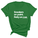 Sneakers on point. Petty On Cue Unisex Tee