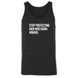 Stop Protecting Men Who Harm Women Unisex Tank Top-T-Shirt-The Original God Ain't Petty But I Am