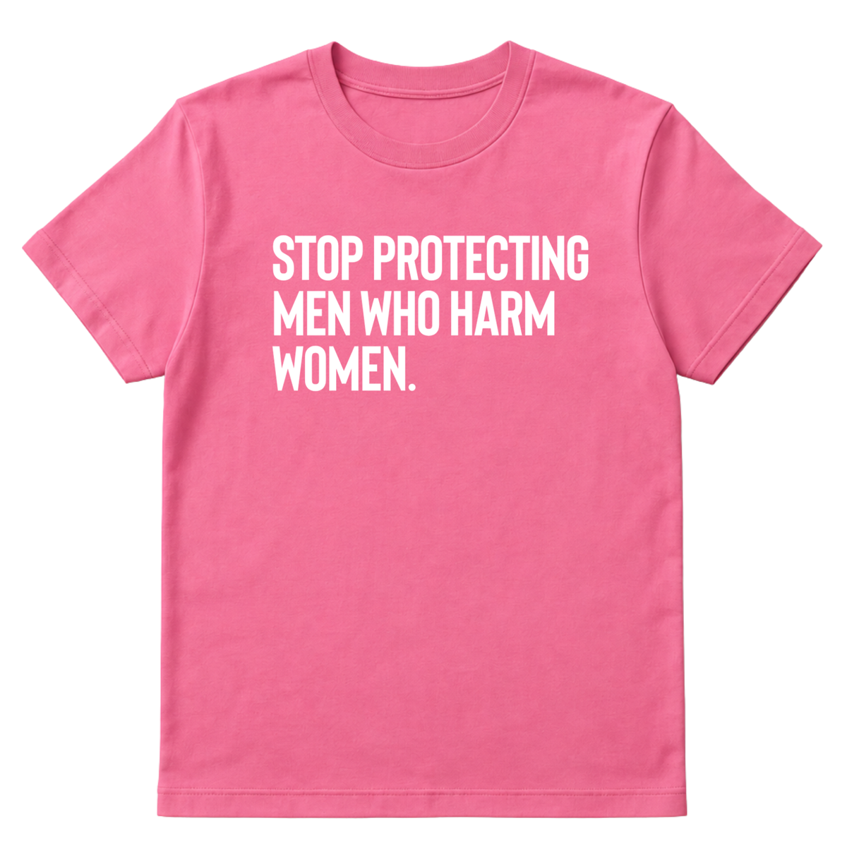 Stop Protecting Men Who Harm Women Unisex Tee-T-Shirt-The Original God Ain't Petty But I Am