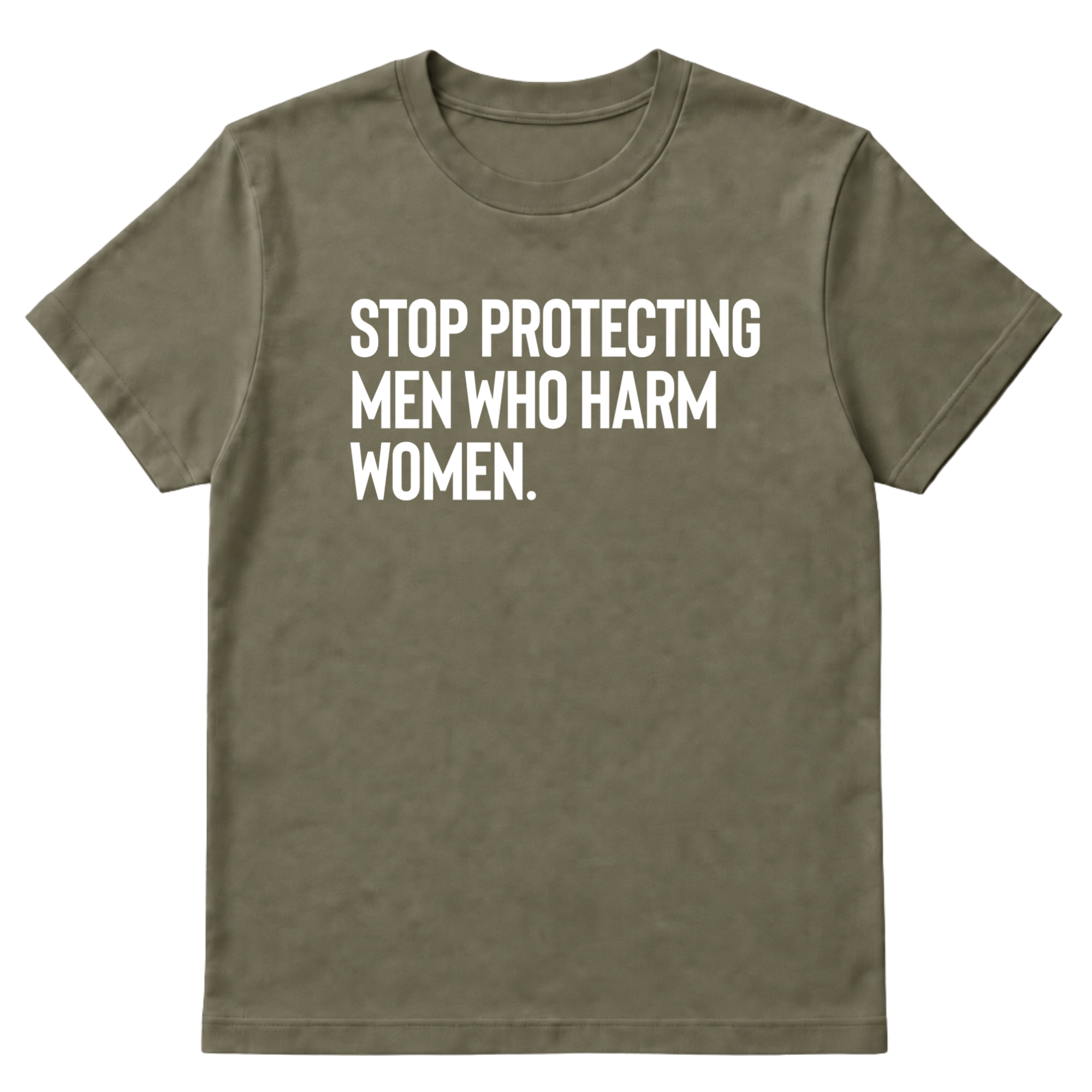 Stop Protecting Men Who Harm Women Unisex Tee-T-Shirt-The Original God Ain't Petty But I Am