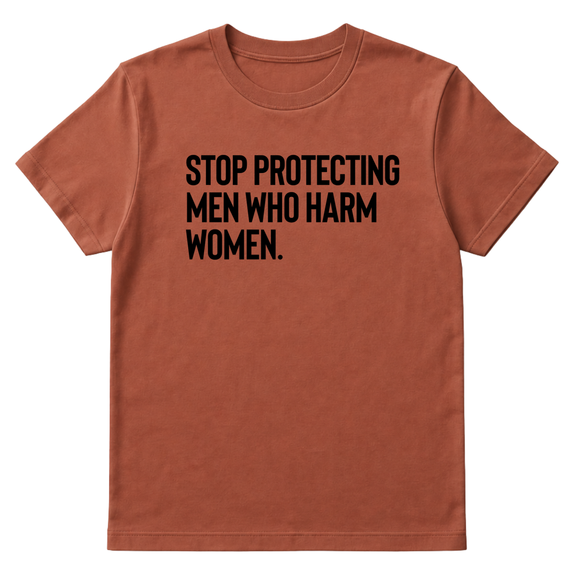 Stop Protecting Men Who Harm Women Unisex Tee-T-Shirt-The Original God Ain't Petty But I Am