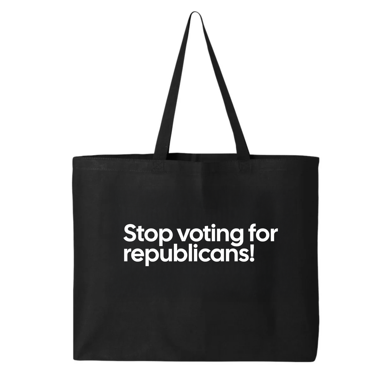Stop Voting for Republicans Tote bag-Tote Bag-The Original God Ain't Petty But I Am