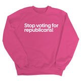 Stop Voting for Republicans Unisex Sweatshirt-Sweatshirt-The Original God Ain't Petty But I Am