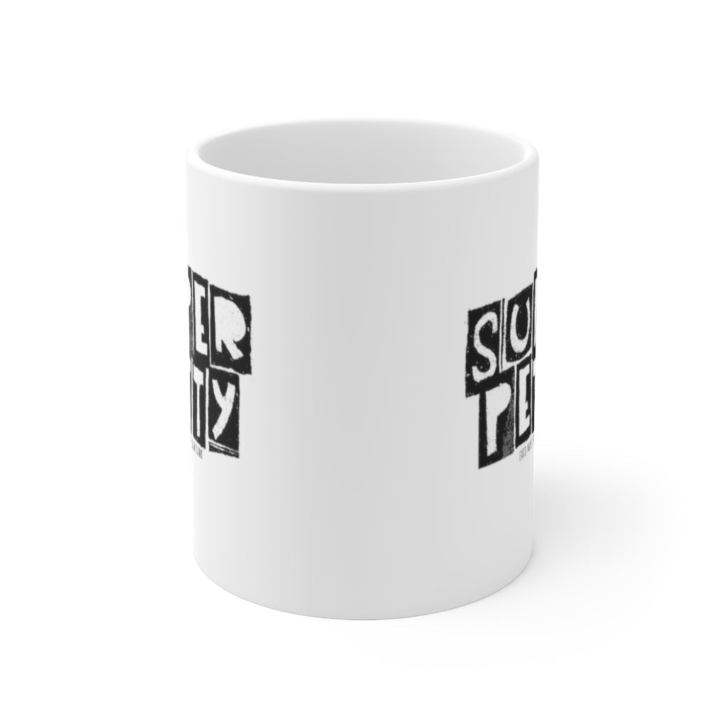 Super Petty Mug 11oz (White/Black)-Mug-The Original God Ain't Petty But I Am