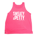 Sweaty and Petty Unisex Tank-T-Shirt-The Original God Ain't Petty But I Am