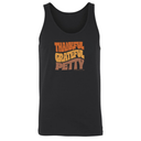 Thankful Grateful Petty Unisex Tank Top (Fall Colors 🍁)-T-Shirt-The Original God Ain't Petty But I Am