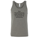 The Constitution only works if it applies to Everyone Unisex Tank Top-T-Shirt-The Original God Ain't Petty But I Am