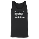 The Country Will Keep Losing as Long as Hurting Black People Feels Like Winning Tank Top-T-Shirt-The Original God Ain't Petty But I Am