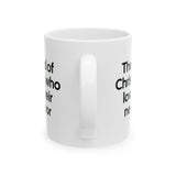 The Kind of Christian Who Loves Their Neighbor Mug 11oz (White & Black)-Mug-The Original God Ain't Petty But I Am