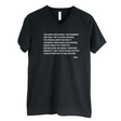 The Maps Are Rigged. Unhinged Rant *BLACK V-NECK* Unisex Tee-T-Shirt-The Original God Ain't Petty But I Am