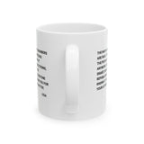 The Maps Are Rigged. Unhinged Rant Mug 11oz (White & Black)-Mug-The Original God Ain't Petty But I Am