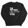 The Pettiest Aquarius Ever Unisex Sweatshirt-Sweatshirt-The Original God Ain't Petty But I Am