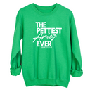 The Pettiest Aries Ever Unisex Sweatshirt-Sweatshirt-The Original God Ain't Petty But I Am