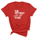 The Pettiest Aries Ever Unisex Tee-T-Shirt-The Original God Ain't Petty But I Am