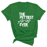 The Pettiest Aries Ever Unisex Tee-T-Shirt-The Original God Ain't Petty But I Am